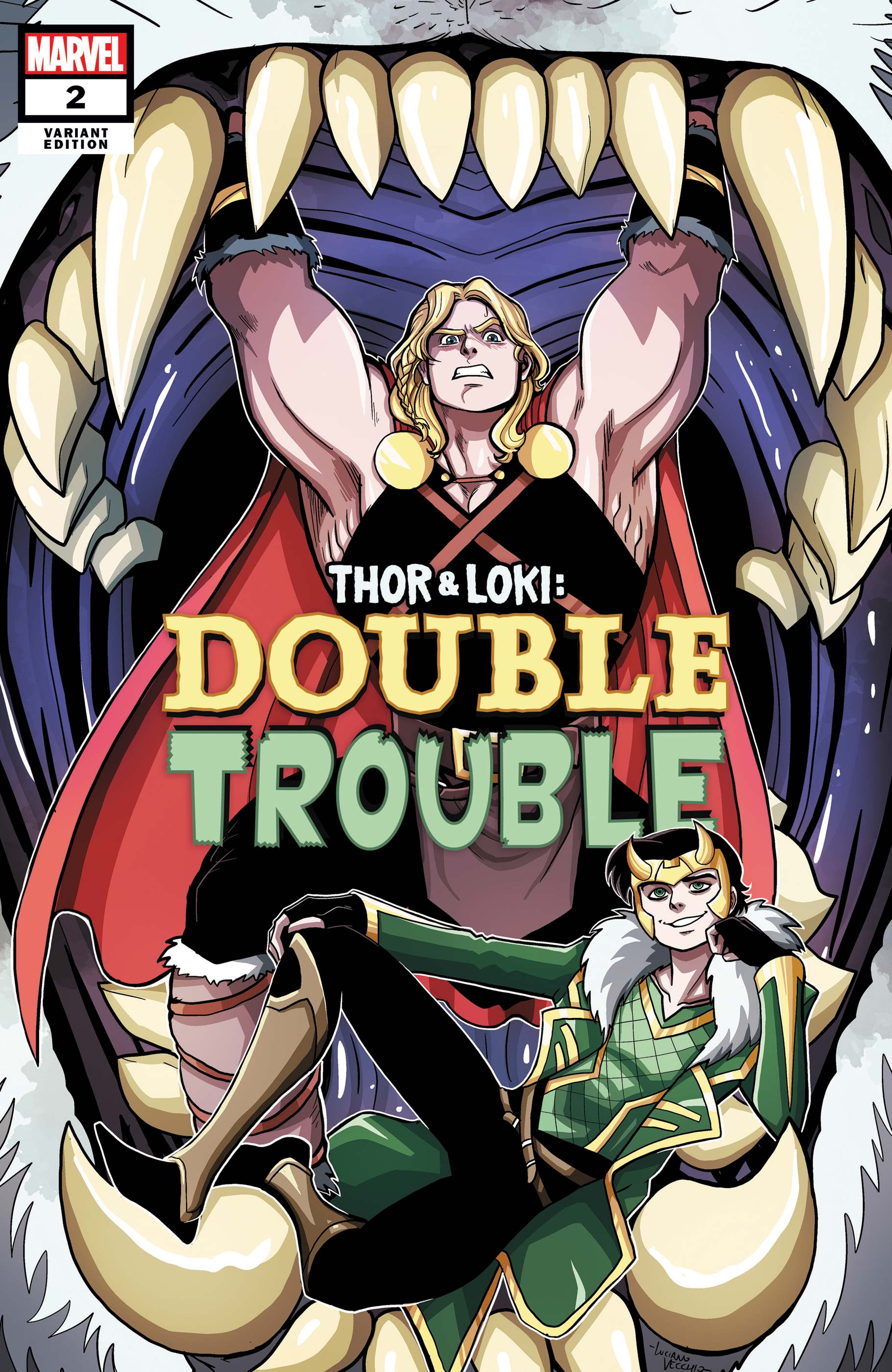 Thor & Loki: Double Trouble (2021) #2 (Variant)