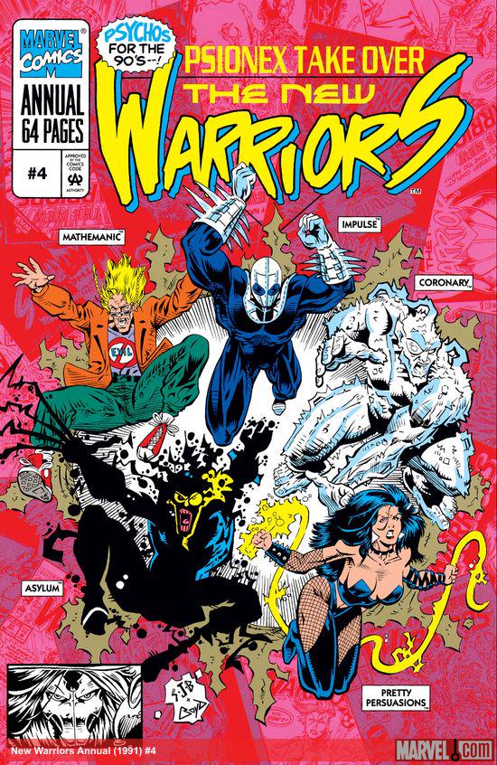 New Warriors Annual (1991) #4