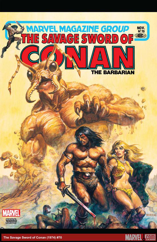 The Savage Sword of Conan (1974) #70