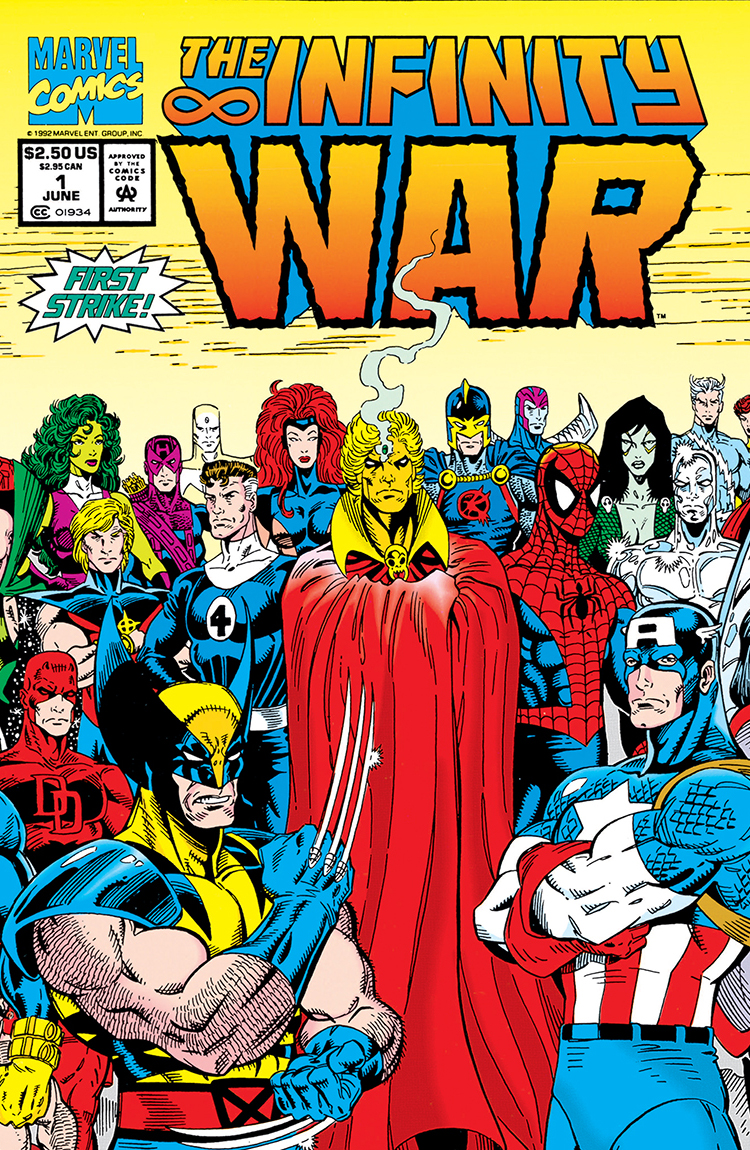 Comic infinity war