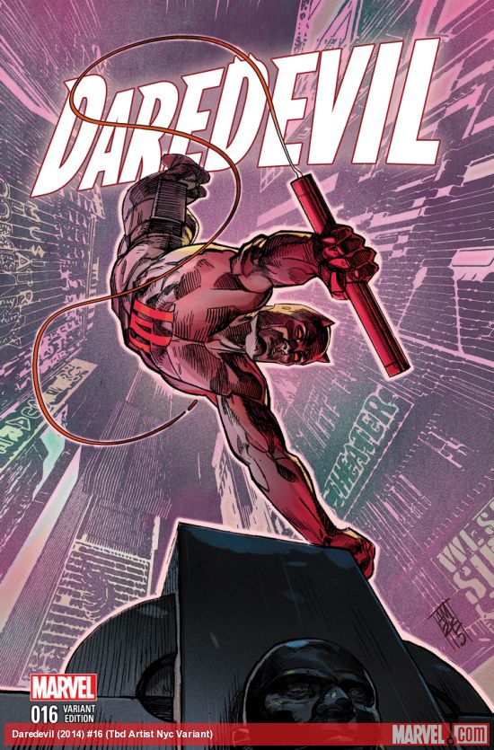 Daredevil (2014) #16 (MALEEV NYC VARIANT)