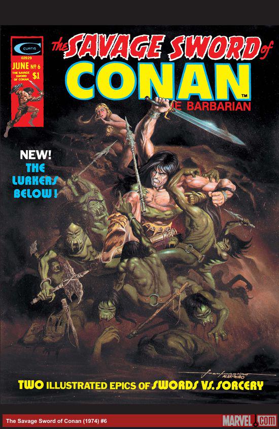 The Savage Sword of Conan (1974) #6