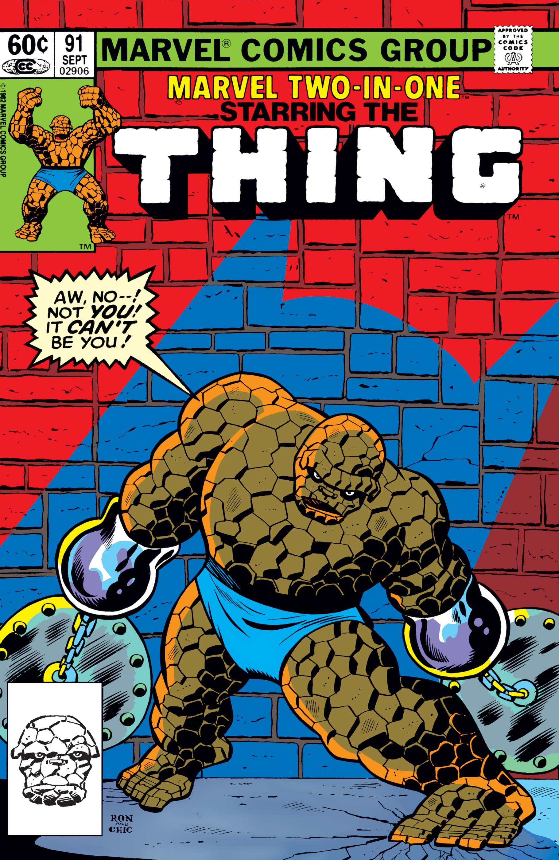 Marvel Two-in-One (1974) #91