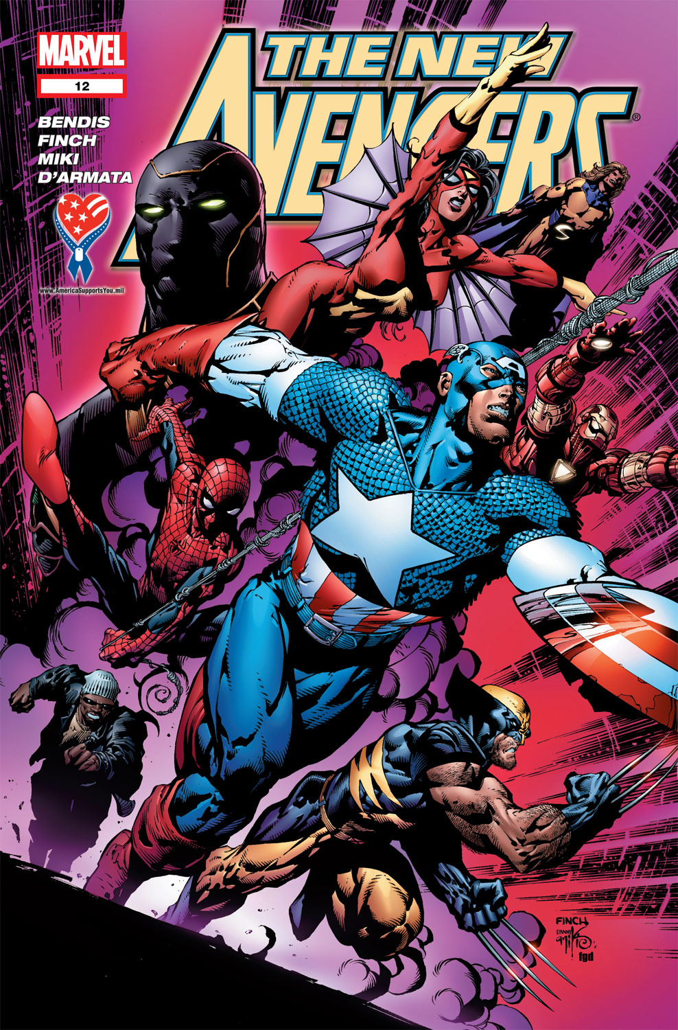 New Avengers (2004) #12