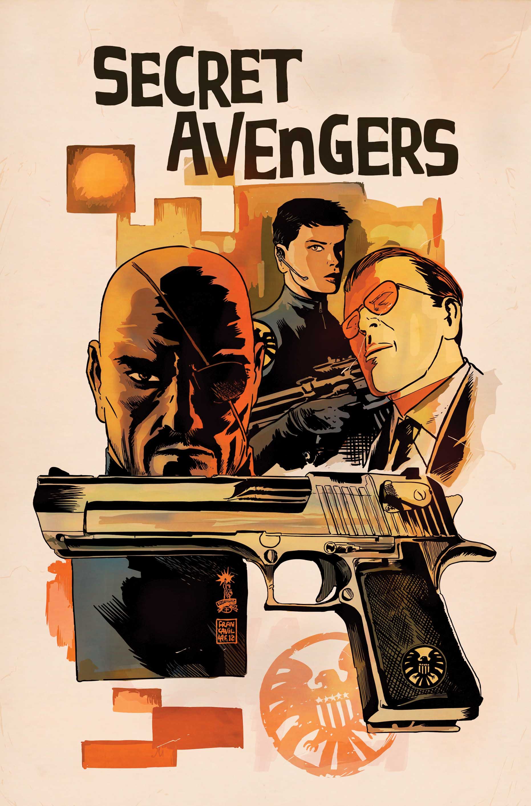 Secret Avengers (2013) #5 (Francavilla Variant)