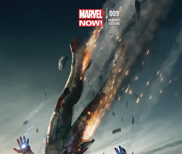 IRON MAN 9 MOVIE VARIANT (NOW, 1 FOR 25, WITH DIGITAL CODE)