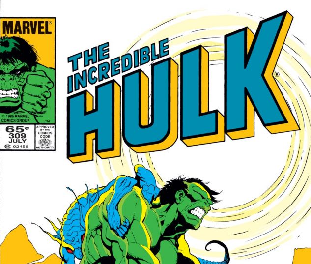 Incredible Hulk (1962) #309 Cover