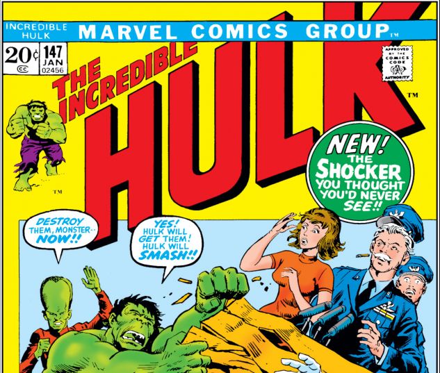 Incredible Hulk (1962) #147 Cover