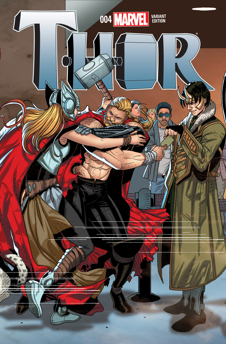 Thor (2014) #4 (Larroca Welcome Home Variant)