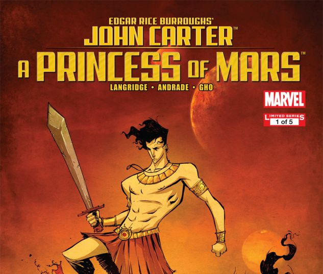 JOHN CARTER: A PRINCESS OF MARS (2011) #1 Cover