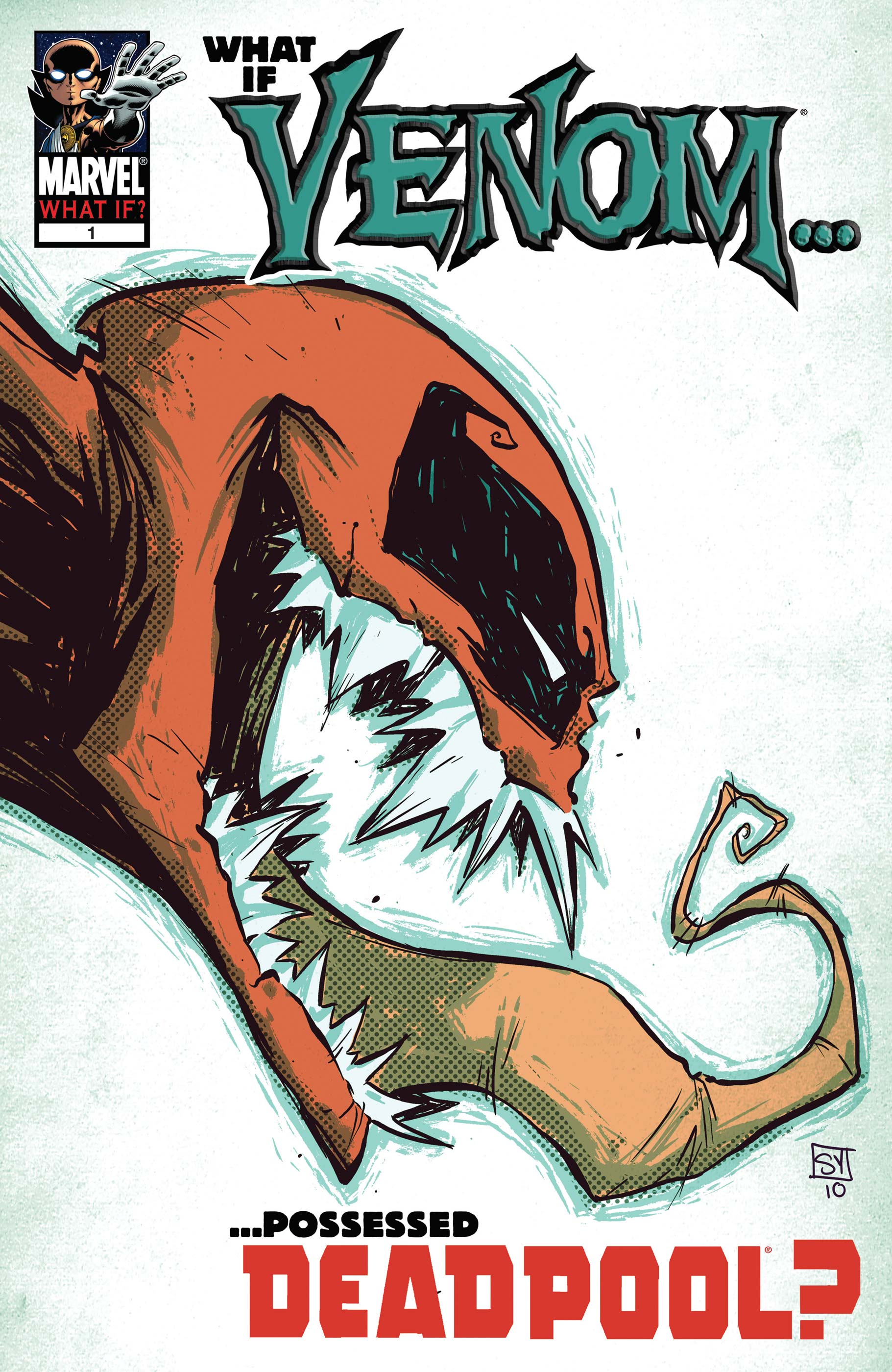 Deadpool symbiote comic
