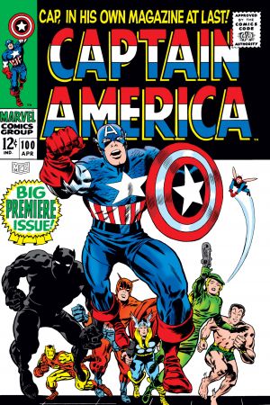 Captain America #100 