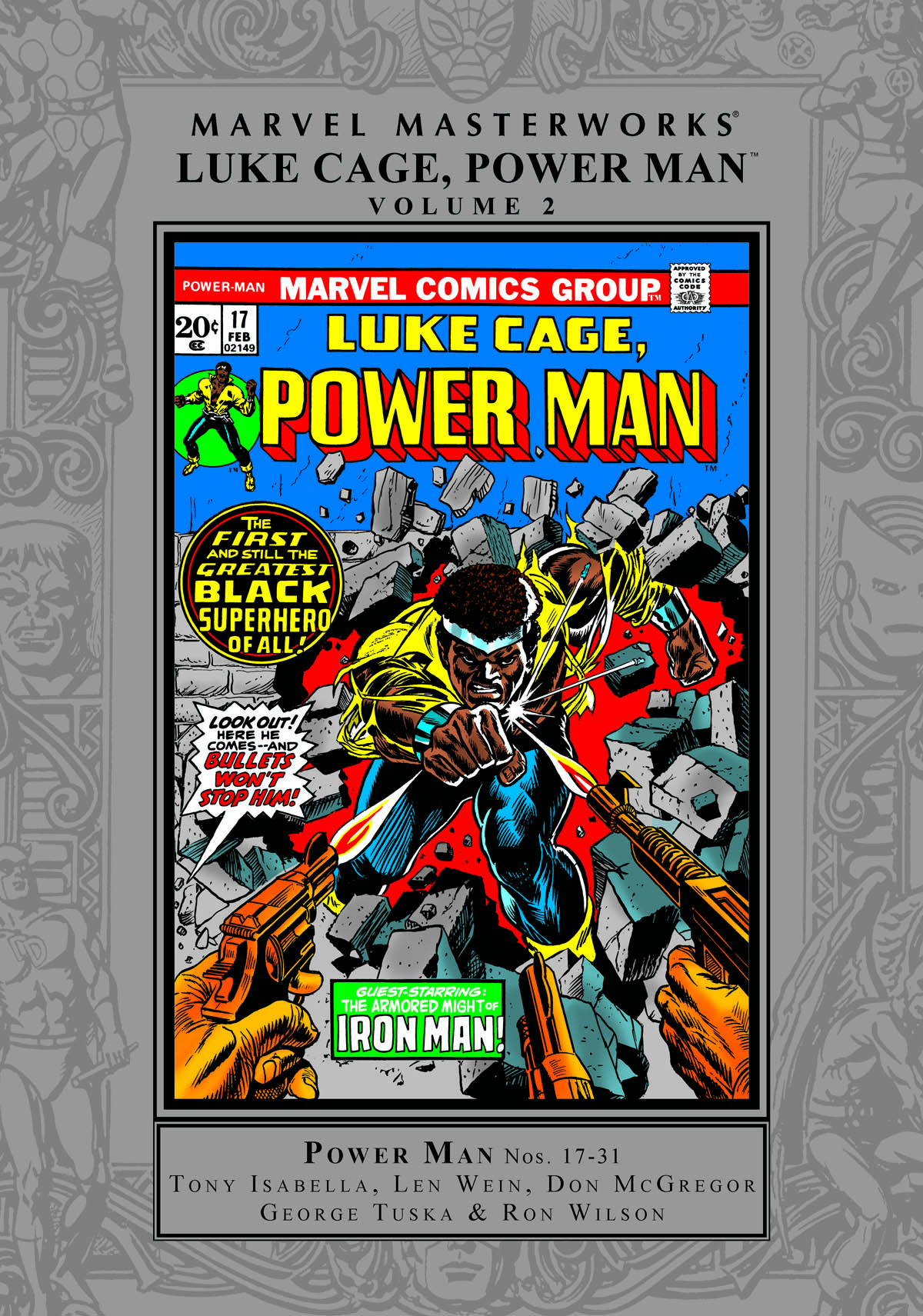 Marvel Masterworks: Luke Cage, Power Man Vol. 2 (Trade Paperback)