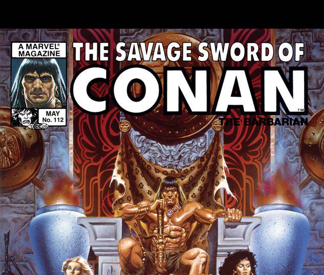The Savage Sword of Conan #112