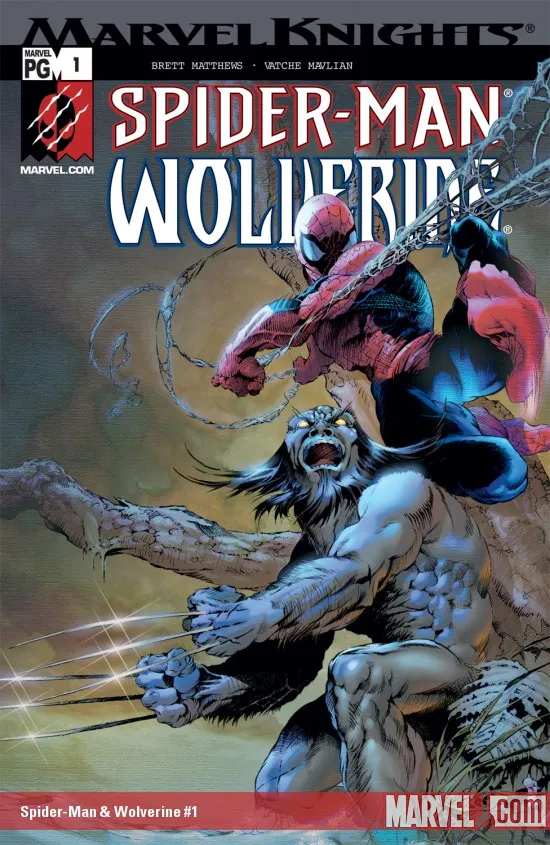 スパイダーマン 2003.MARVEL Spider-Man & Wolverine (2003) #1 | Comic Issues | Marvel