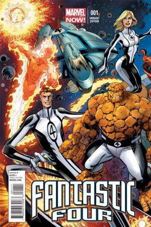 Fantastic Four (2012) #1 (Bagley Connecting Variant)
