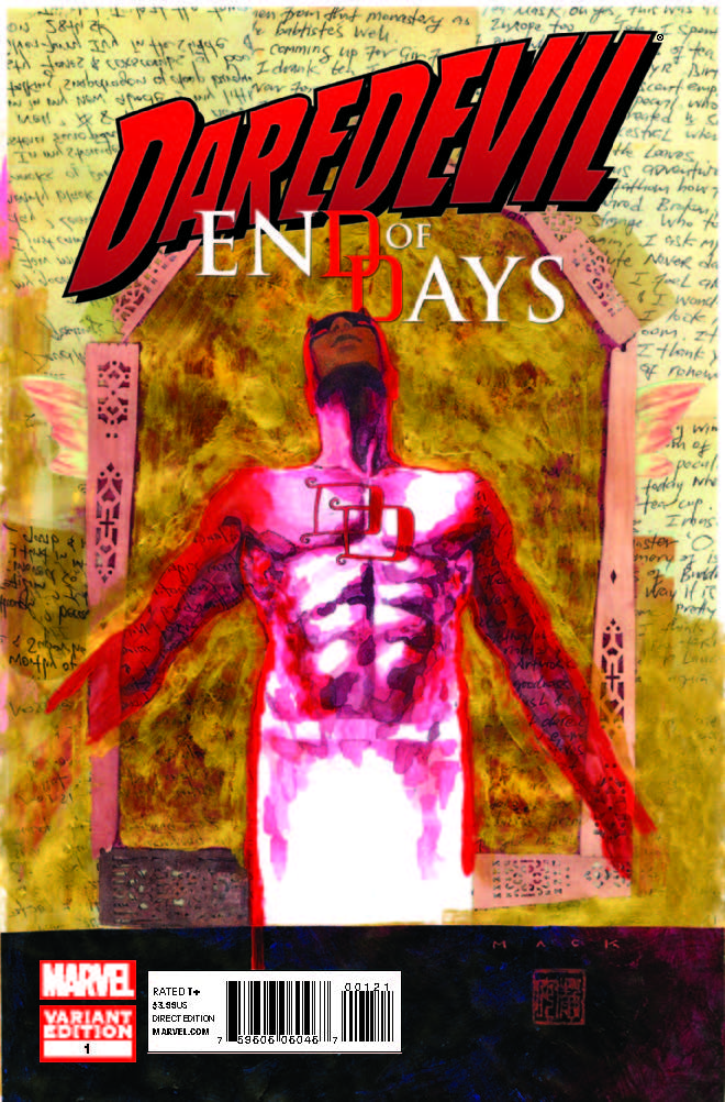 Daredevil: End of Days (2012) #1 (MACK VARIANT)