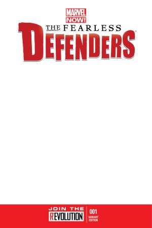 Fearless Defenders #1  (Blank Cover Variant)
