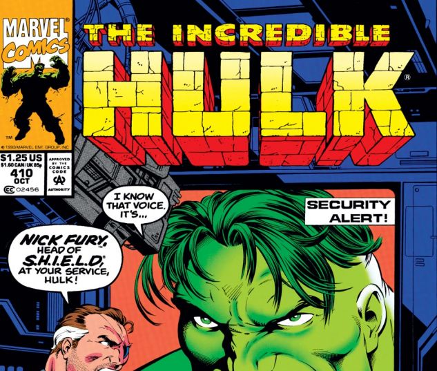 Incredible Hulk (1962) #410 Cover