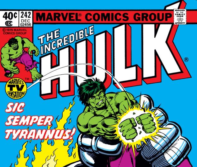 Incredible Hulk (1962) #242 Cover