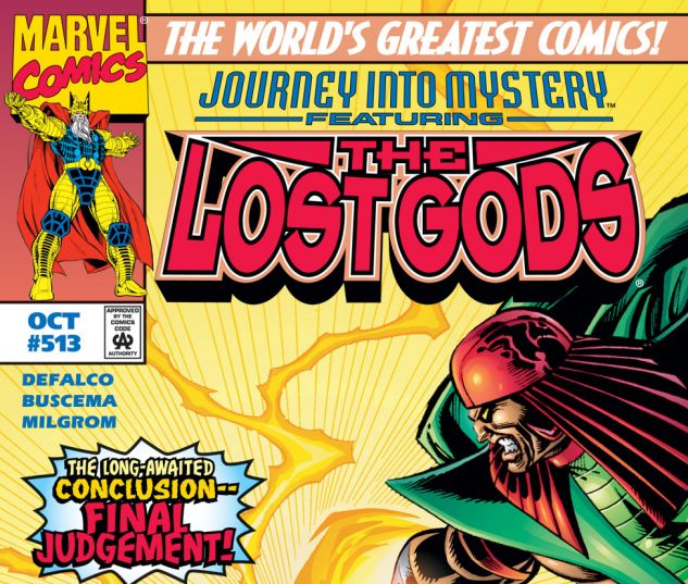 Journey Into Mystery (1996) #513 Cover