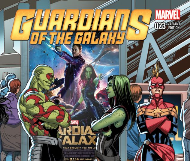 GUARDIANS OF THE GALAXY 23 LARROCA WELCOME HOME VARIANT (WITH DIGITAL CODE)