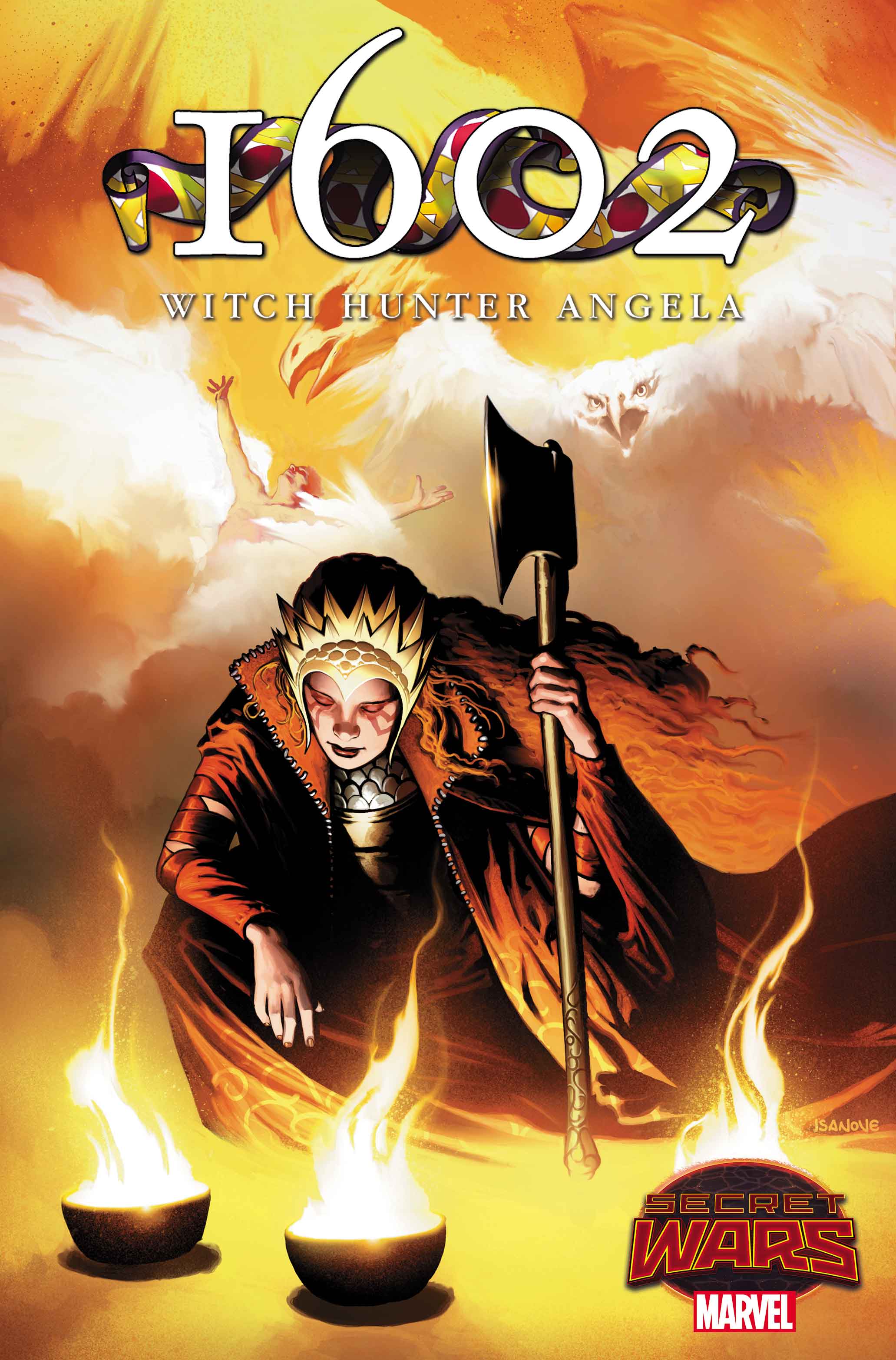 1602 Witch Hunter Angela (2015) #1 (Isanove Variant)