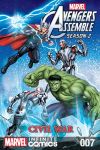 cover from Marvel Universe Avengers Assemble: Civil War (Digital Comic) (2017) #7