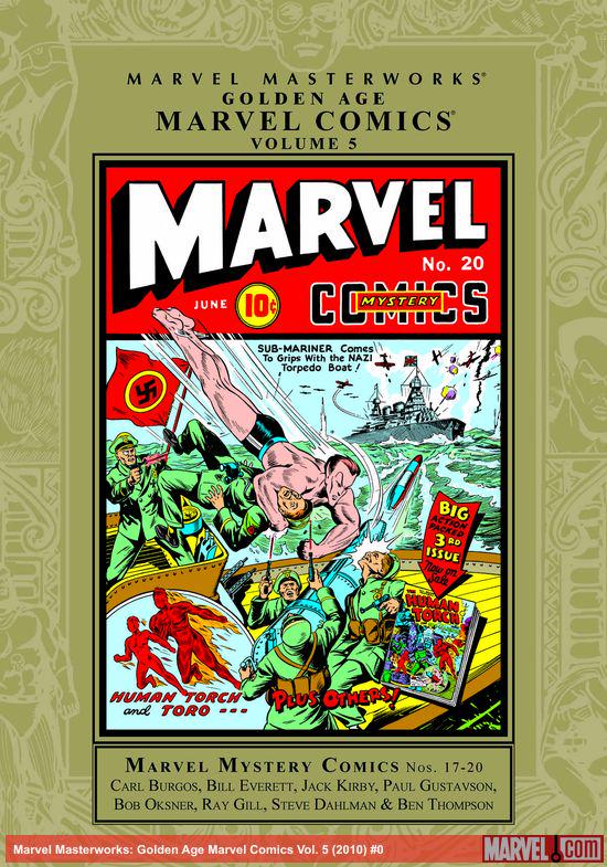 Marvel Masterworks: Golden Age Marvel Comics Vol. 5 (Trade Paperback)