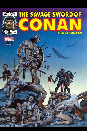 The Savage Sword of Conan #115 