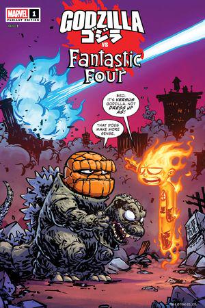 GODZILLA VS. FANTASTIC FOUR (2025) #1 (Variant)