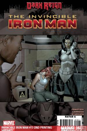 Invincible Iron Man (2008) #15 (2ND PRINTING VARIANT)