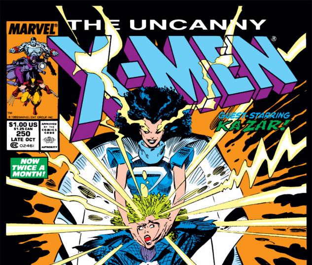 Uncanny X-Men (1963) #250 Cover
