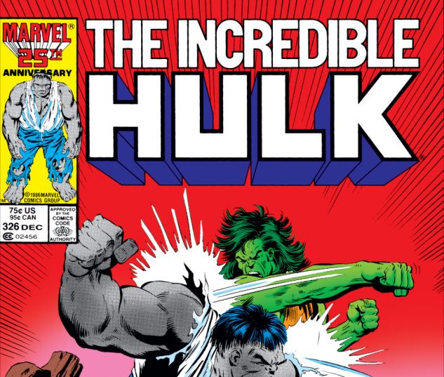 Incredible Hulk (1962) #326 Cover