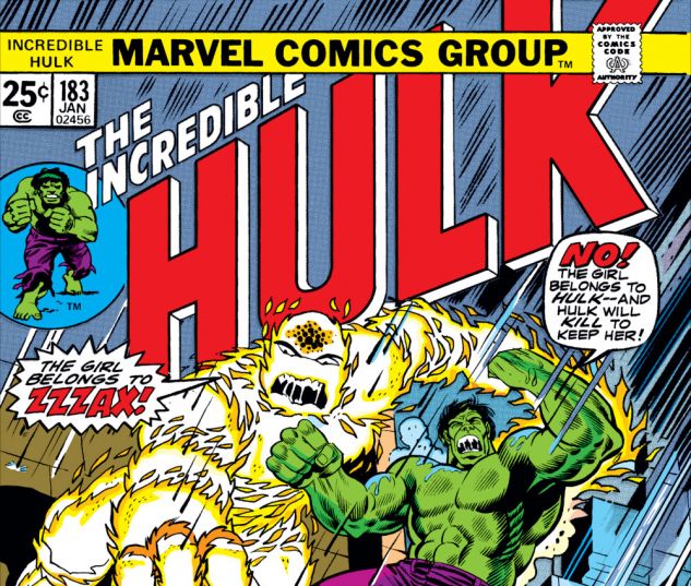 Incredible Hulk (1962) #183 Cover