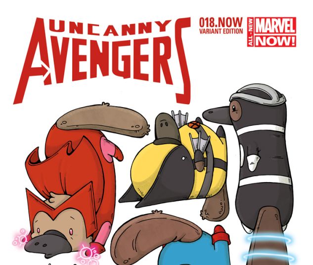 UNCANNY AVENGERS 18.NOW COOK ANIMAL VARIANT (ANMN, WITH DIGITAL CODE)