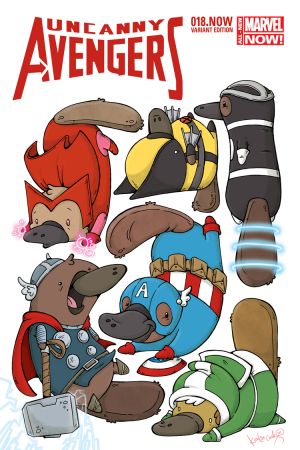 Uncanny Avengers #18  (Cook Animal Variant)