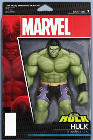 The Totally Awesome Hulk (2015) #1 (Christopher Action Figure Variant)