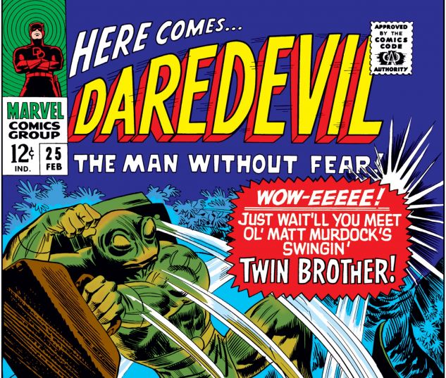 DAREDEVIL (1964) #25 Cover