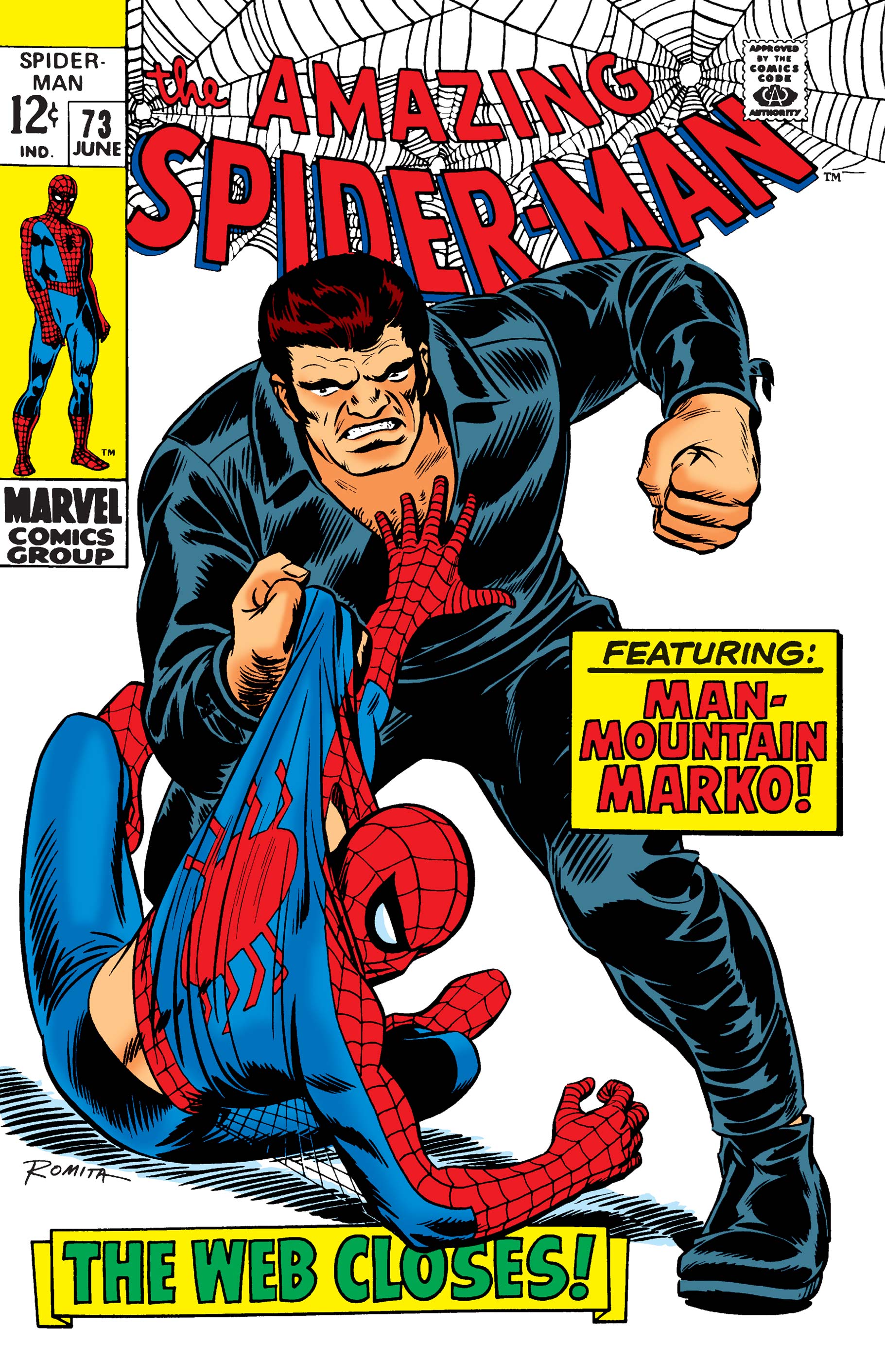 Amazing spider man 73