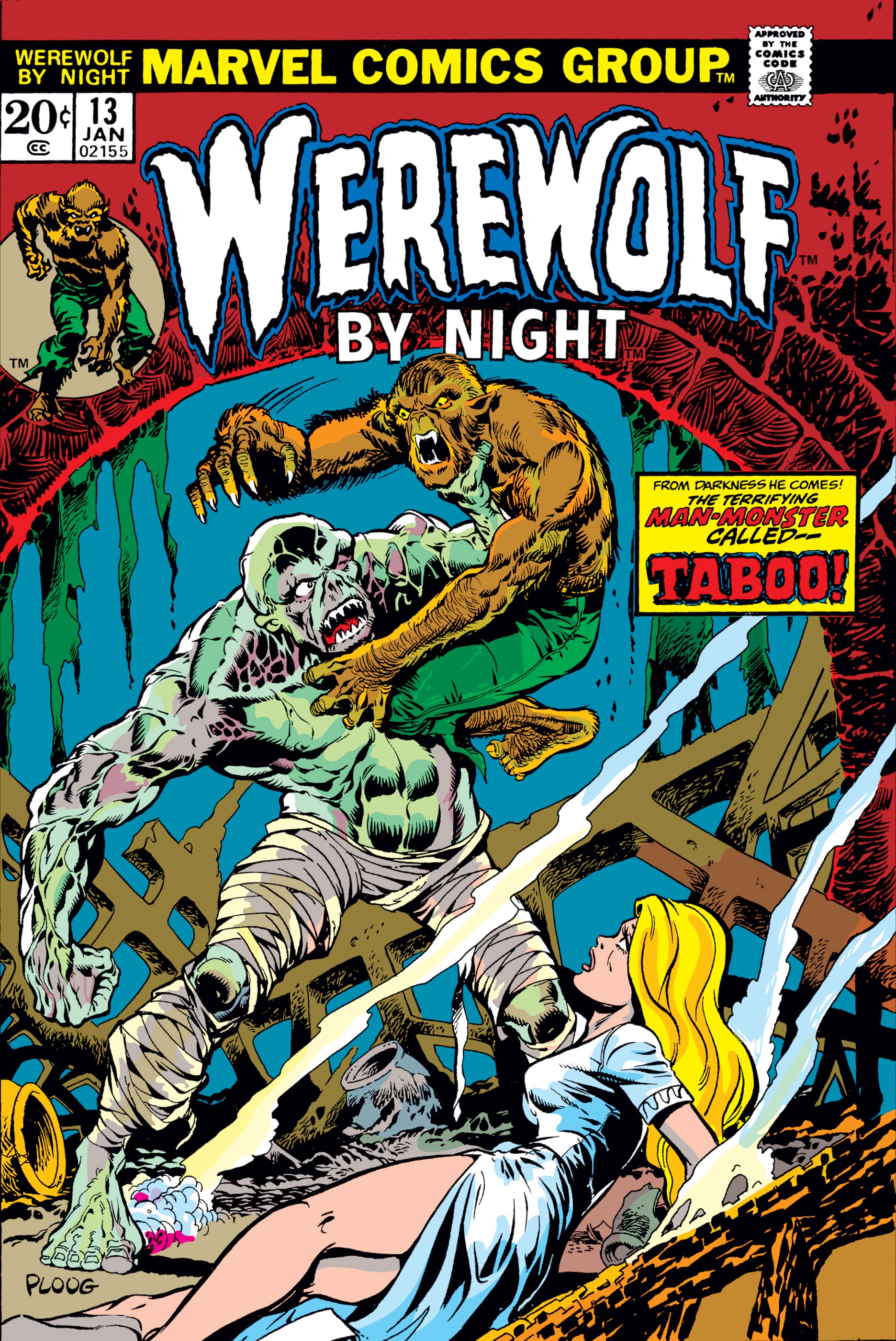 Werewolf by Night (1972 1st Series) UK Edition comic books