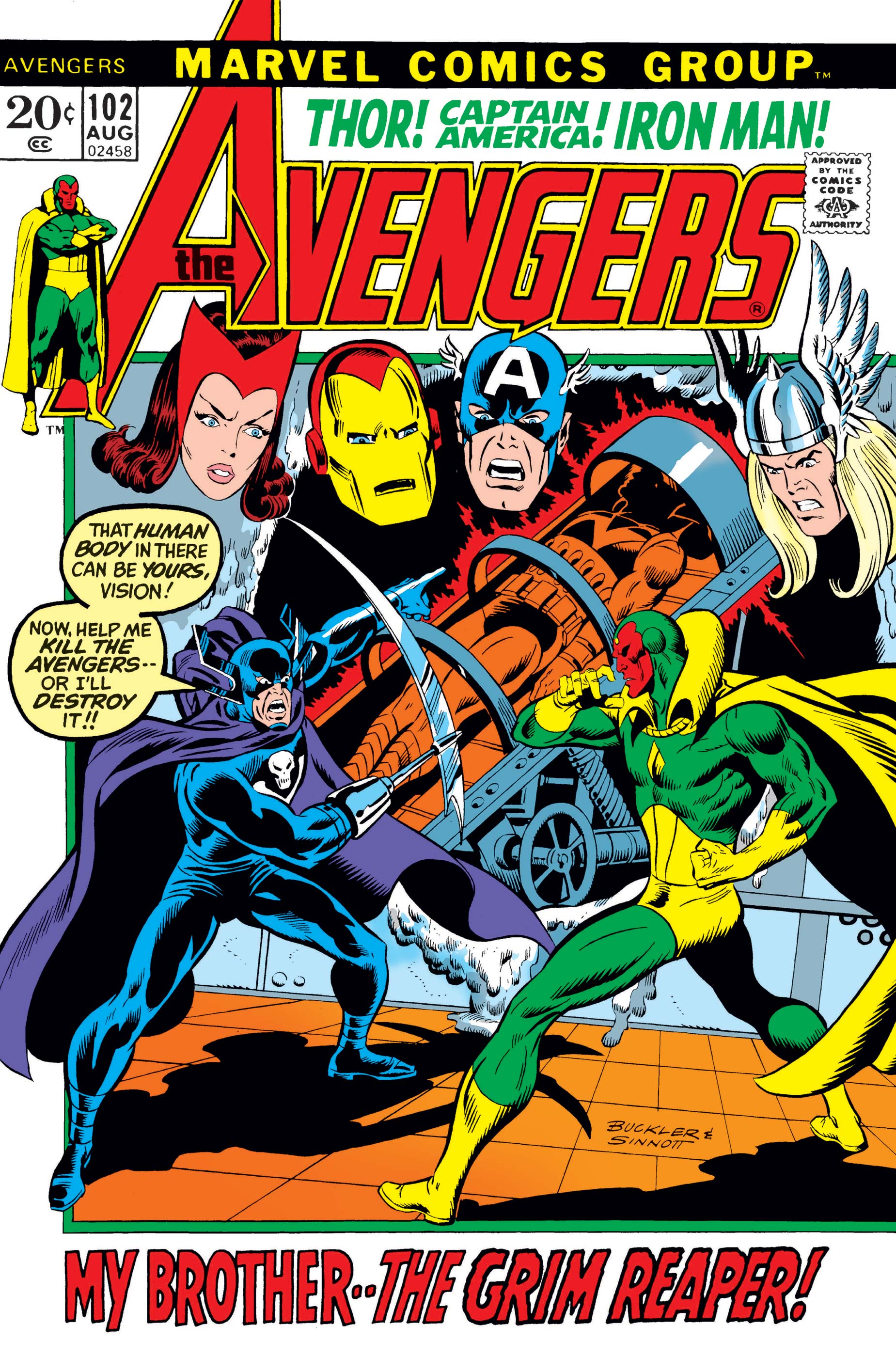 Avengers (1963) #102