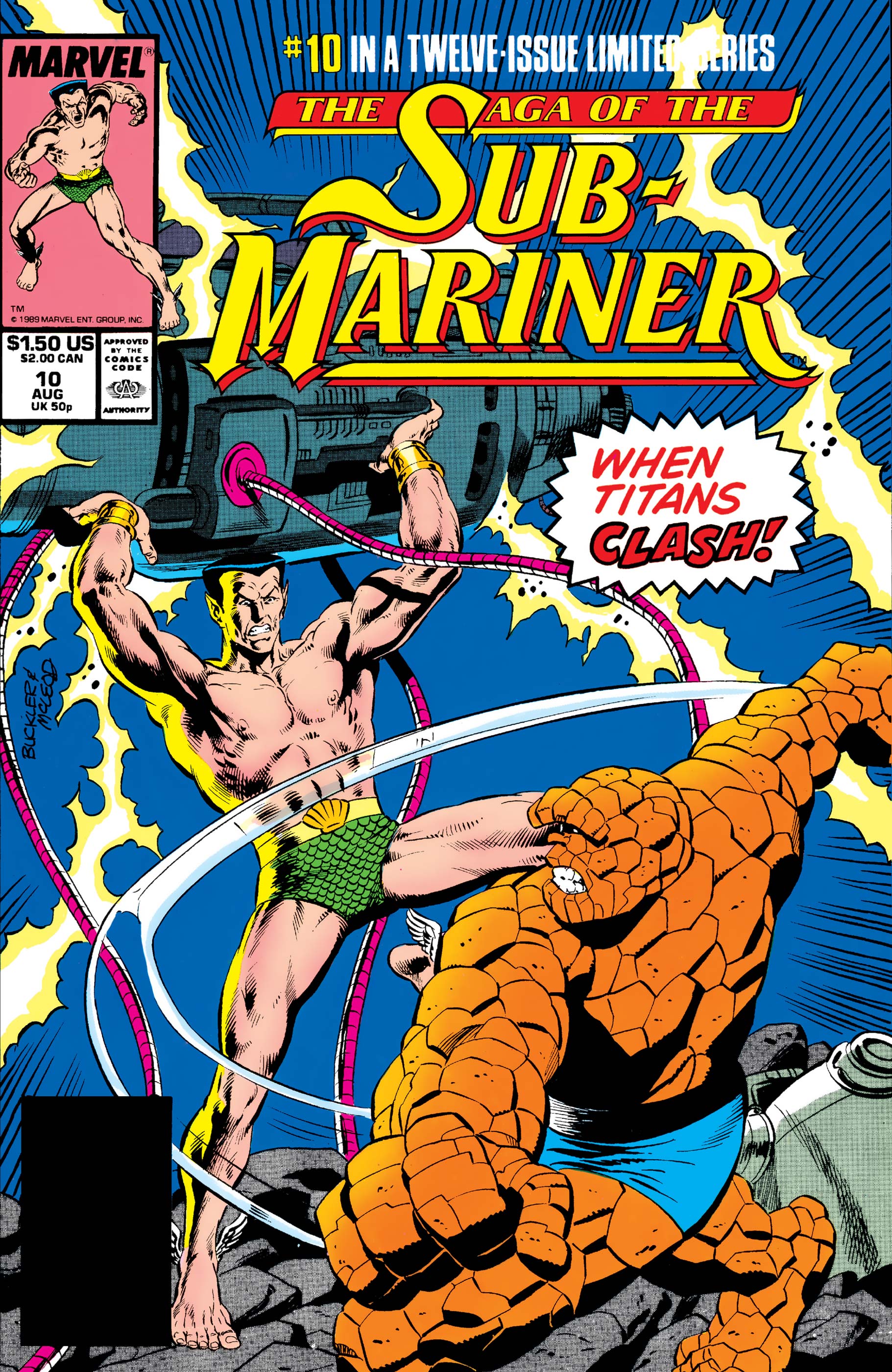 Saga of the Sub-Mariner (1988) #10