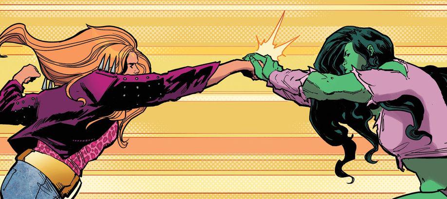 HISTORY OF SHE-HULK AND TITANIA