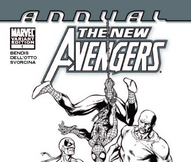NEW AVENGERS ANNUAL 1 ARCHITECT SKETCH VARIANT