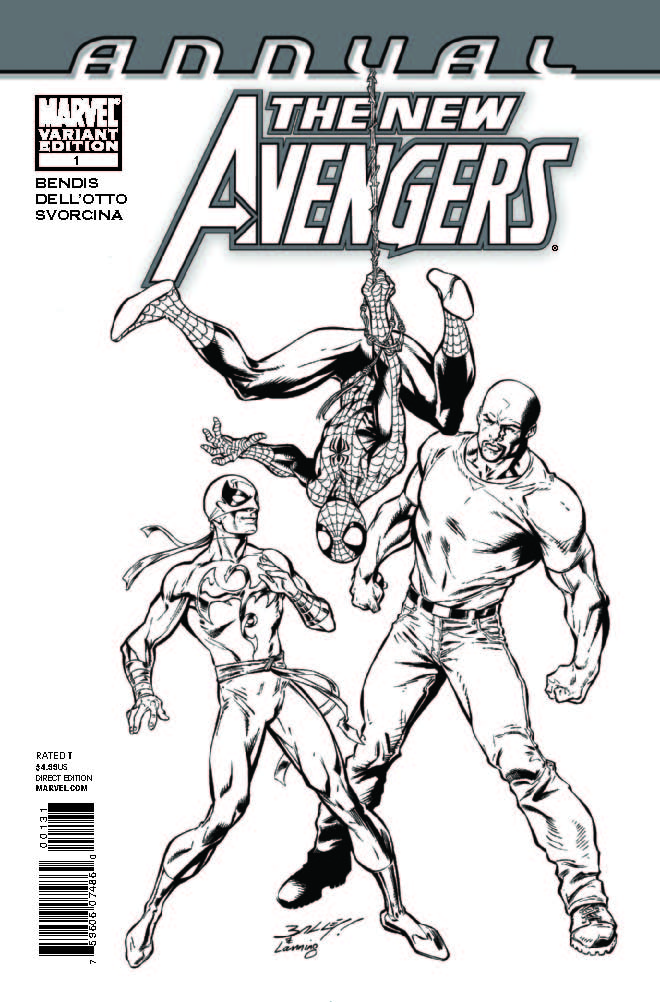 New Avengers Annual (2011) #1 (Architect Sketch Variant)
