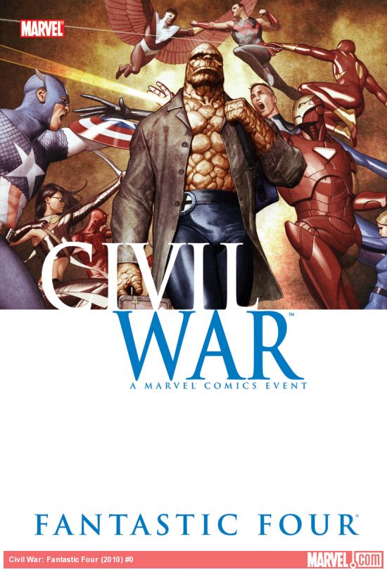 Civil War: Fantastic Four (Hardcover)