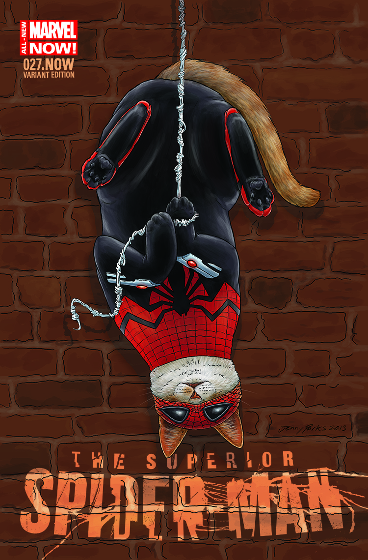 Superior Spider-Man (2013) #27 (Parks Animal Variant) | Comic Issues |  Marvel