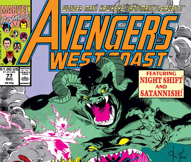 Avengers West Coast #77