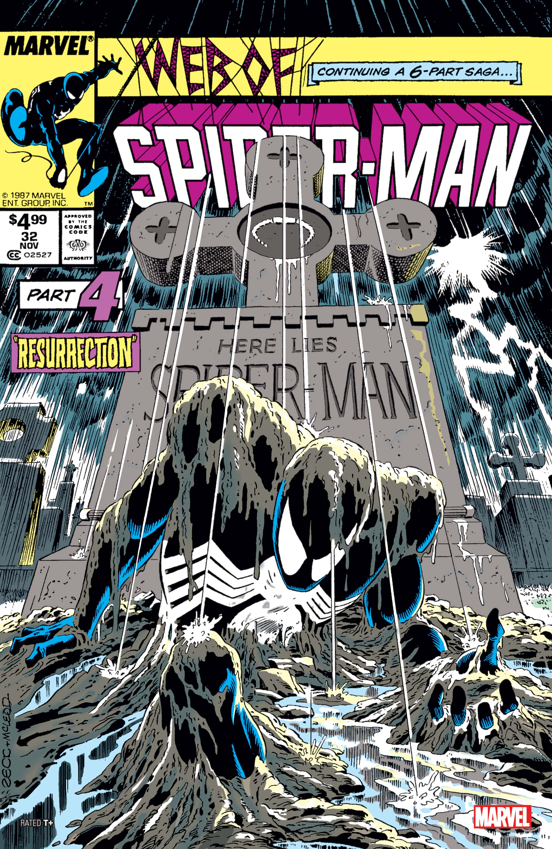 WEB OF SPIDER-MAN #32 FACSIMILE EDITION (2024) #32